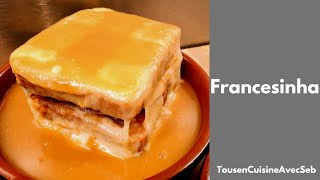 RECETTE de 🇵🇹 FRANCESINHA 🇵🇹 Tous en cuisine avec Seb [upl. by Gehman]