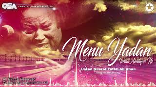 Menu Yadan Terian Aondiyan Ne  Nusrat Fateh Ali Khan  complete full version  OSA Worldwide [upl. by Karon620]