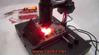 Infrared BGA Rework Station Cellkit [upl. by Domenech]