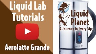 Liquid Lab  Aerolatte Grande Milk Frother [upl. by Yenettirb]