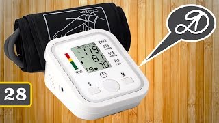 Fully Automatic Blood Pressure Monitor Tonometer from China Parcel AliExpress 28 [upl. by Fast360]