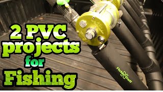 2 PVC Projects for fishing thats awesome [upl. by Okimuy467]