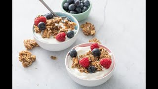 Super Healthy Granola  Breakfast Recipes  Weelicious [upl. by Athiste]