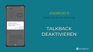 TalkBack deaktivieren Android 11 [upl. by Ordway]