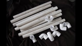 How to make your own PVC pipe connectors and elbows [upl. by Orvas821]