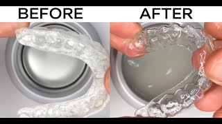 How To Clean A Cloudy Retainer With Ultrasonic Waves [upl. by Annaeoj]