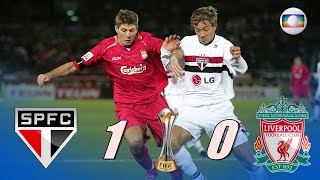 SÃO PAULO X LIVERPOOL MELHORES MOMENTOS  MUNDIAL 2005 FIFA WORLD CLUB CUP [upl. by Yerxa]