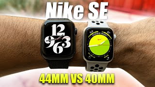 Nike Apple Watch SE vs Apple Watch SE  40MM OR 44MM Review Comparison [upl. by Atteuqcaj]