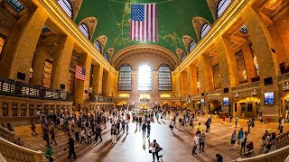 Walking Tour of Grand Central Terminal — New York City 【4K】🇺🇸 [upl. by Rosio891]