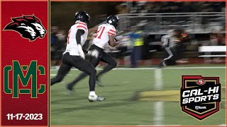 OFFICIAL HIGHLIGHTS  Salesian at Moreau Catholic Football [upl. by Asilav]