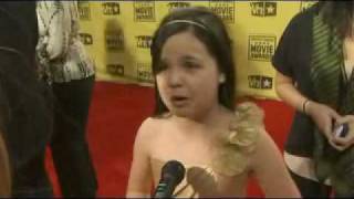 Bailee Madison  15th Annual Critics Choice Awards Interview [upl. by Dupre141]