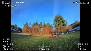 Crux35 HDZero FPV Practice at a local field [upl. by Balbur412]