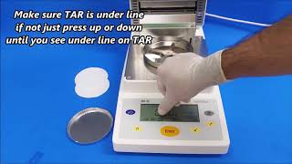 Sartorius MA35 Moisture Analyzer Test [upl. by Nahgaem]