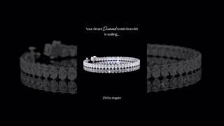 Lab Diamond Tennis Bracelets  Jewelry Spot USA [upl. by Chuipek]