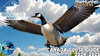 Hirschfelden Canada Goose Guide  TheHunter Call Of The Wild 2425 [upl. by Balsam]