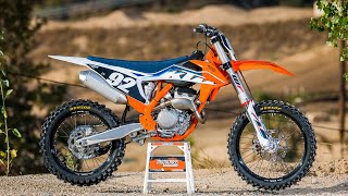 2022 KTM 250SXF TESTED  Motocross Action Magazine [upl. by Nawek471]