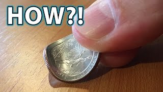 Incredible Coin Through Table  Magic Trick Tutorial [upl. by Painter]