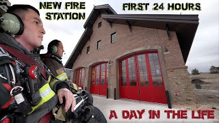 First 24 Hours in a New Fire Station  A Day in the Life [upl. by Nedac]