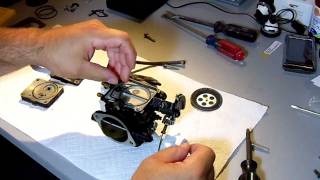 How to rebuild a PWC Mikuni Keihin Carburetor Part 2 [upl. by Maidel205]