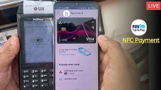 Paytm Tap to Pay NFC Payment Live 🔴 [upl. by Torhert]