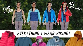 What to Wear Hiking in Any Weather  Miranda in the Wild [upl. by Wahkuna320]