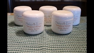 Whipped Mango Body Butter Tutorial [upl. by Akemehs]