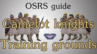 OSRS Camelot knight wave training room guide [upl. by Yelraf928]