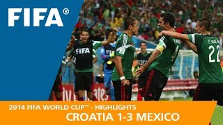 Croatia v Mexico  2014 FIFA World Cup  Match Highlights [upl. by Julissa]