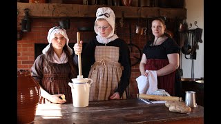 Making Butter amp Butter Milk The Old Fashioned Way [upl. by Conn]