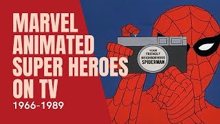 Marvel Comics Animated Super Heroes on TV 19661989 [upl. by Assirroc]