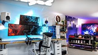 My 2021 ULTIMATE Gaming Setup amp YouTube Studio Tour [upl. by Trauts]