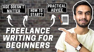 Freelance Writing for Beginners  How to Start as a Freelance writer Freelance Writing India [upl. by Wilie]