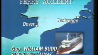 Zeebrugge Ferry Disaster newsflash  Channel 4 [upl. by Kielty]