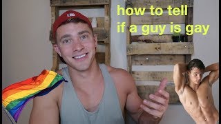 How to Tell if a Guy is Gay [upl. by Neerroc162]