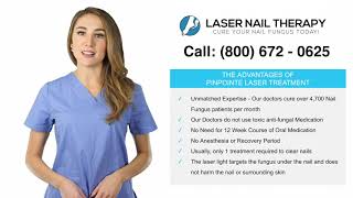 Toenail Fungus Treatment using PinPointe Laser  Laser Nail Therapy [upl. by Gaeta]