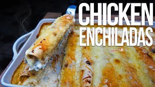 The Best Chicken Enchiladas  SAM THE COOKING GUY 4K [upl. by Juni]