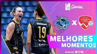 CURITIBA vs LONDRINA  Melhores Momentos  Superliga B Feminina 2425 [upl. by Scammon140]