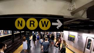 ⁴ᴷ The Busiest NYC Subway Station Times Square–42nd StreetPort Authority Bus Terminal [upl. by Nner845]