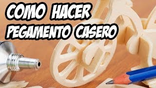 Como hacer pegamento casero  Engrudo [upl. by Nnahoj]