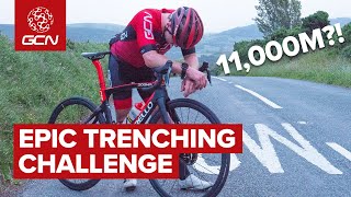 Climbing Over 11000m In One Epic Ride  GCN Goes Trenching [upl. by Ysabel716]