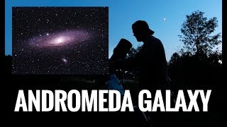 Lets Photograph the Andromeda Galaxy [upl. by Aziza]