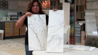 Marble Tiles Natural Stone vs Porcelain [upl. by Lil]