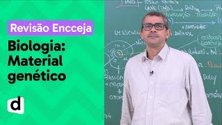 MATERIAL GENÉTICO RESUMO DE BIOLOGIA PARA O ENCCEJA  DESCOMPLICA [upl. by Falito407]