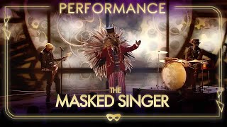 Hedgehog Rocks Us With Dont Look Back In Anger By Oasis  Season 1 Ep 5  The Masked Singer UK [upl. by Heim]