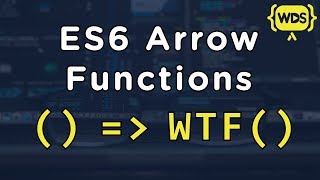 JavaScript ES6 Arrow Functions Tutorial [upl. by Ahsikad]