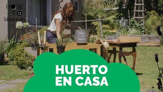 Tutorial para hacer tu propio HUERTO EN CASA  HUERTO URBANO [upl. by Troxell]