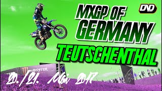 FIM MXGP of Germany  Teutschenthal 2017 [upl. by Annaej696]