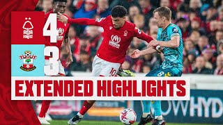 EXTENDED HIGHLIGHTS  NOTTINGHAM FOREST 43 SOUTHAMPTON  PREMIER LEAGUE [upl. by Pentheas287]