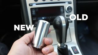 HOW TO  REPLACE YOUR AUTOMATIC SHIFT KNOB [upl. by Oletta]