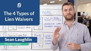 The 4 Types of Lien Waivers in Construction The Simple Guide [upl. by Yrallam26]